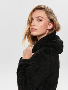 Куртка ONLANNA CONTACT SHERPA JACKET OTW 15183166-Black ONLY L Чорний 15183166-BLACK