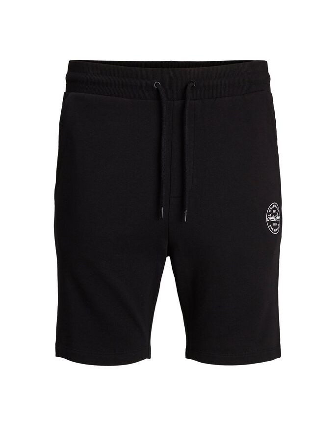 Шорти JJI SHARK JJSWEAT SHORTS AT STS 12182595 Black Jack&Jones M Чорний 12182595BLACK