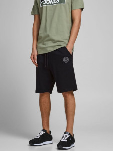 Шорти JJI SHARK JJSWEAT SHORTS AT STS 12182595 Black Jack&Jones M Чорний 12182595BLACK