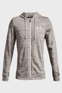Толстовка UA Rival Terry LC FZ 1370409-112 Under Armour M Сірий 1370409-112