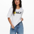 Футболка ONLSMILEY LIFE S/S TOP BOX JRS 15232818 Bright White ONLY ONLY L Білий 15232818BrightWhiteONLY