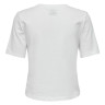 Футболка ONLSMILEY LIFE S/S TOP BOX JRS 15232818 Bright White ONLY ONLY L Білий 15232818BRIGHTWHITEONLY