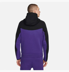 Костюм Nike Tech Fleece (чорно-фіолетовий) HF4432-504_HF4433-504