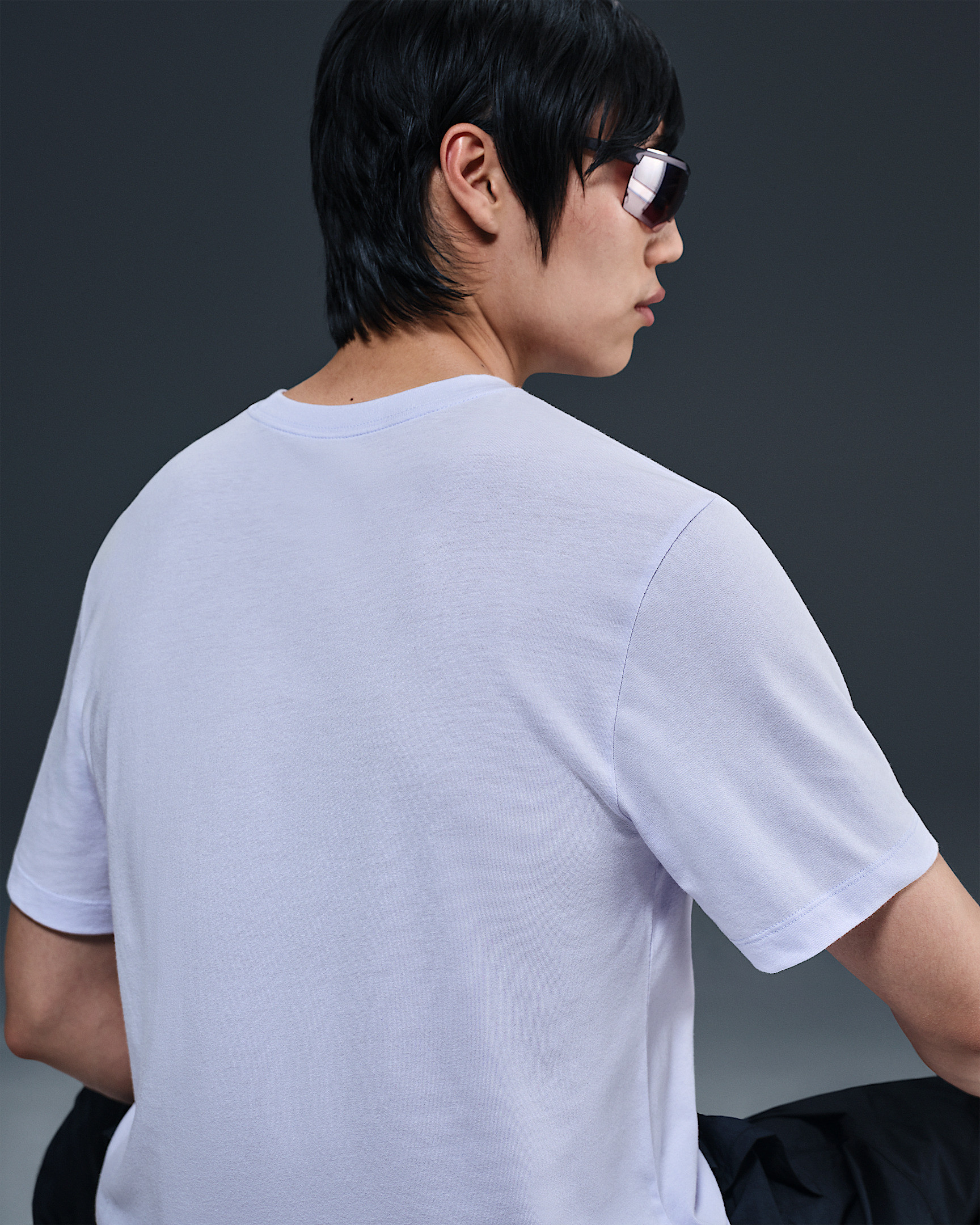 Футболка чоловіча Nike Nsw Tee Icon Swoosh Violet DC5094-538