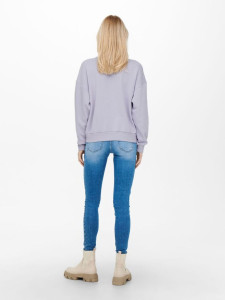 Худі ONLDISNEY LIFE L/S MINNIE FLOWER BOX SWT 15250095-Cosmic Sky-Print:MINNIE HAPPY ONLY L Бузковий 15250095-COSMIC SKY-PRINT