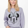 Худі ONLDISNEY LIFE L/S MINNIE FLOWER BOX SWT 15250095-Cosmic Sky-Print:MINNIE HAPPY ONLY L Бузковий 15250095-COSMIC SKY-PRINT