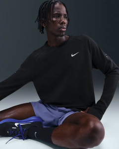 Лонгслів чоловічий Nike Df Stride Waffle Black HV2705-010