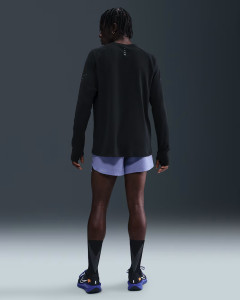 Лонгслів чоловічий Nike Df Stride Waffle Black HV2705-010