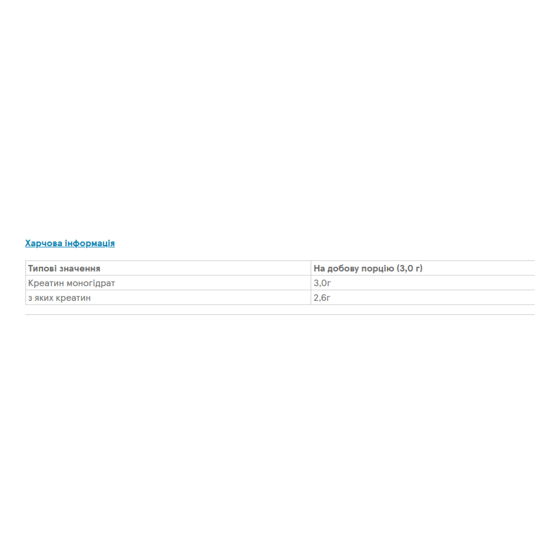 Порошок Myprotein Creatine Monohydrate - 150g Unflavoured 2023-10-4004