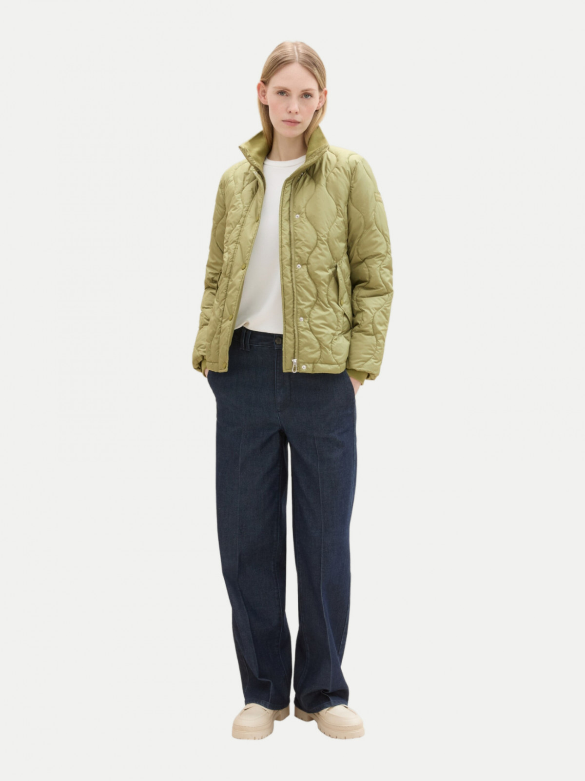 Куртка MODERN LIGHT WEIGHT JACKET 1041487-35768 Tom Tailor L Хакі 1041487-35768