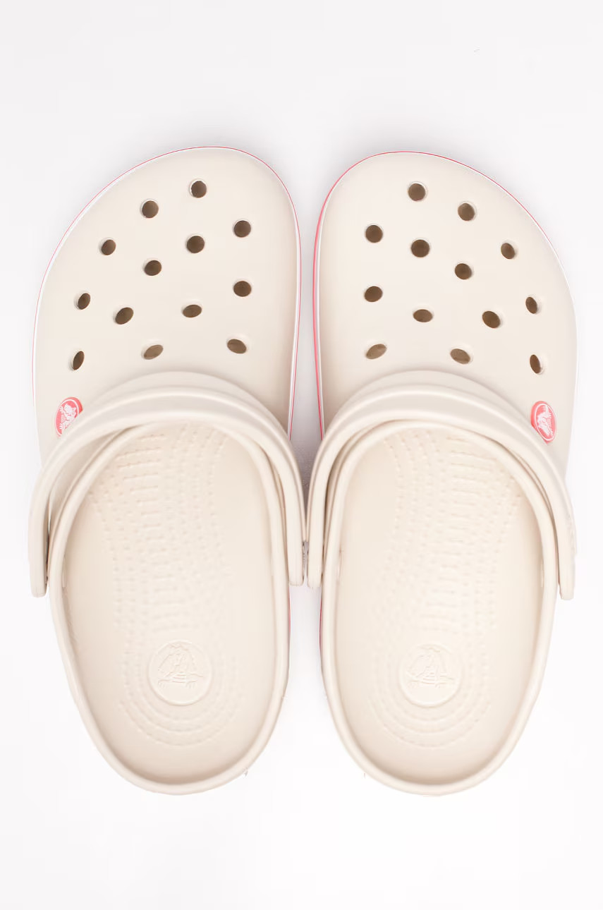 Сабо UNI Crocband QaQ 11016-1AS-Stucco/Melon CROCS M4/W6 (36-37) Кремовий 11016-1AS-STUCCO/MELON