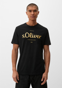 Футболка 2128330.99D2 s.Oliver M Чорний 2128330.99D2