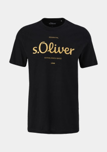 Футболка 2128330.99D2 s.Oliver M Чорний 2128330.99D2