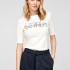 Футболка SLIM FIT 14.103.32.X054-02D2 s.Oliver 34 Білий 14.103.32.X054-02D2