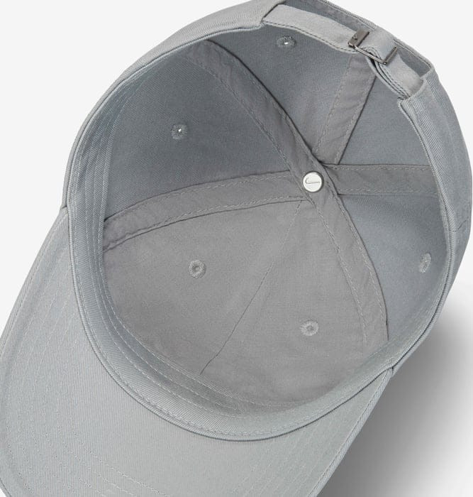 Бейсболка Nike K NK CLUB CAP US CB FUT WSH сірий One Size (FB5063-073) FB5063-073