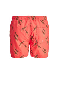 Шорти для плавання JJIBALI JJSWIMSHORTS AKM SAFARI 12184787 Hot Coral Jack&Jones L Кораловий 12184787HOTCORAL