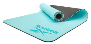Килимок для йоги Двосторонній Reebok Double Sided Yoga Mat синій Уні 176 х 61 х 0,6 см RAYG-11042BL