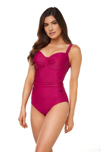 Купальник закритий для жінок Aqua Speed OLIVIA 7360 сангрія Жін 38 200-03