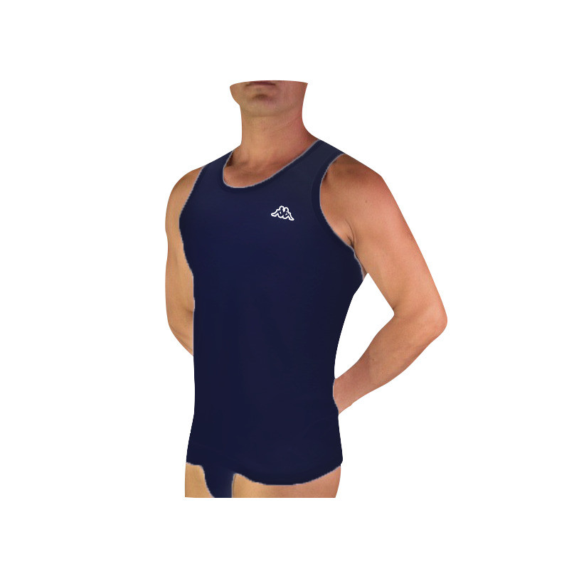 Майка Kappa Canotta Spalla Larga темно-синій Чол XXL K1325 BLUNAVY