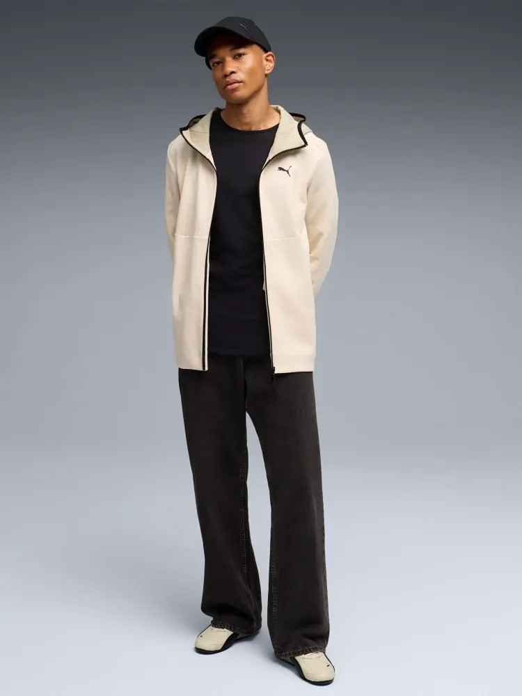 Толстовка PUMATECH FULL-ZIP Hoodie 69218587 Puma L Бежевий 69218587
