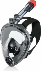 Маска Повнолицьова Aqua Speed SPECTRA 2.0 7076 чорний Уні L/XL 247-07