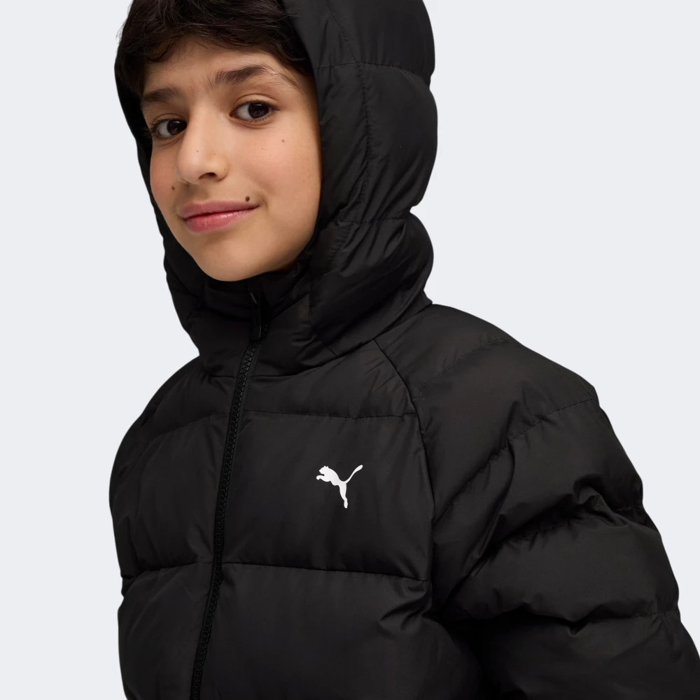Куртка підліткова Synthetic Hooded Puffer Jckt 68840401 Puma 128 Чорний 68840401