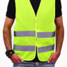 Жилетка безпеки світловідбиваючий неоновий  RALTEK 10002 10002_XXXL