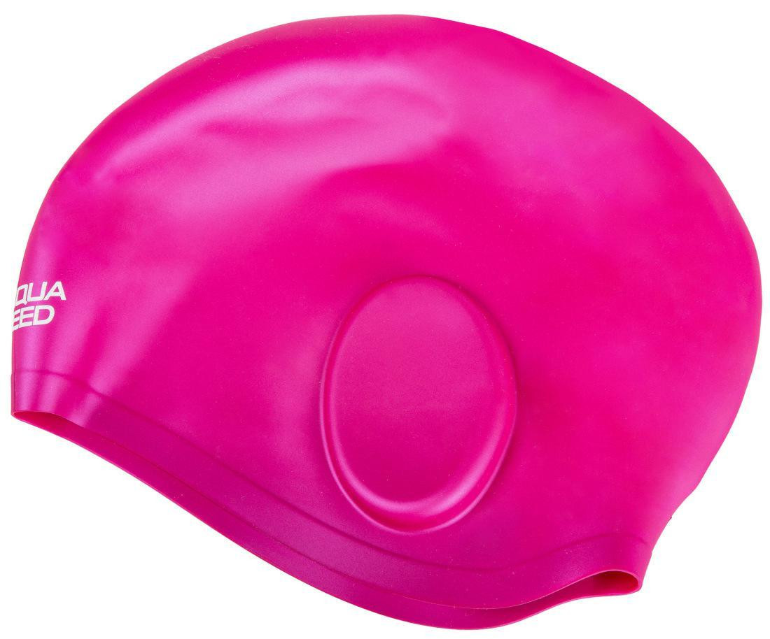 Шапочка для плавання Aqua Speed EAR CAP VOLUME 60472 рожевий Уні OSFM 284-03