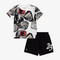 Костюм спортивний дитячий Air Jordan Mvp Ring Short Set White/Black 85D659-023