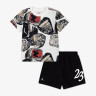 Костюм спортивний дитячий Air Jordan Mvp Ring Short Set White/Black 85D659-023