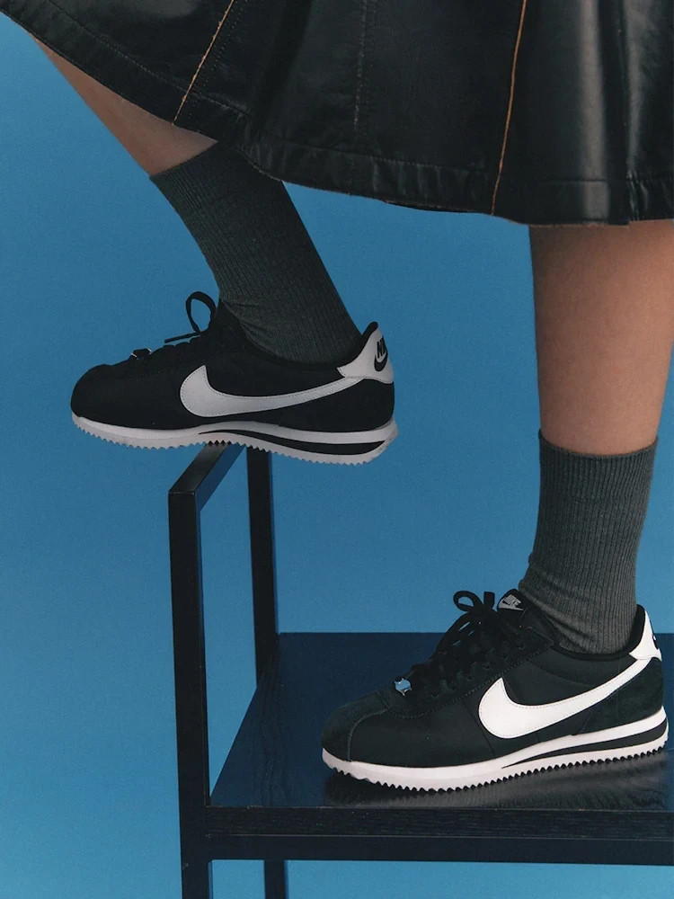 Кросівки Nike Cortez Black/White Nylon DZ2795 001