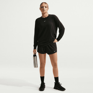 Шорти Nike W ONE DF MR 3IN BR SHORT DX6010-011
