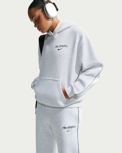 Толстовка Nike W STDO FLC OS PO HDY GLS IU3725-051