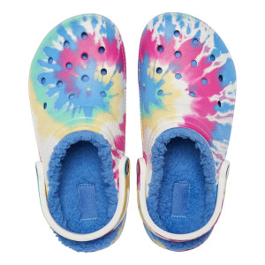 Крокси Crocs Crocs classic lined tie dye clog 206341-4SO