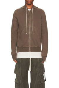 Худі RICK OWENS JASON S FULL-ZIP HOODIE Dust/ Pearl DU02C5276 FEP3