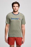 Футболка Saucony STOPWATCH GRAPHIC SHORT SLEEVE SAM800378-BUHS4