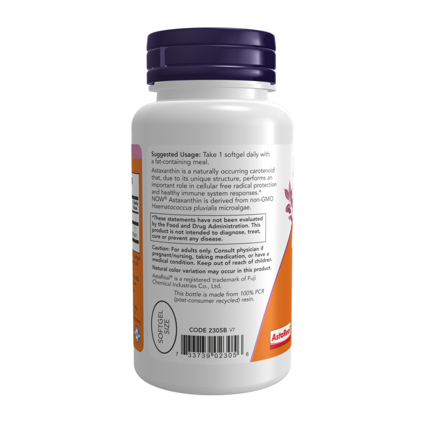 Софт гелеві капсули Now Foods Astaxanthin 4 mg - 90 softgels 2023-10-2517