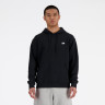 Худі чоловіче New Balance Brushed Back Small Logo Hoodie Black MT41511BK L MT41511BK