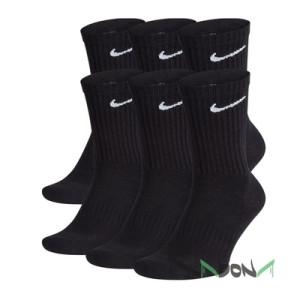 Шкарпетки NIKE Everyday Cushion Crew 6er Pack Socken sx7666-010