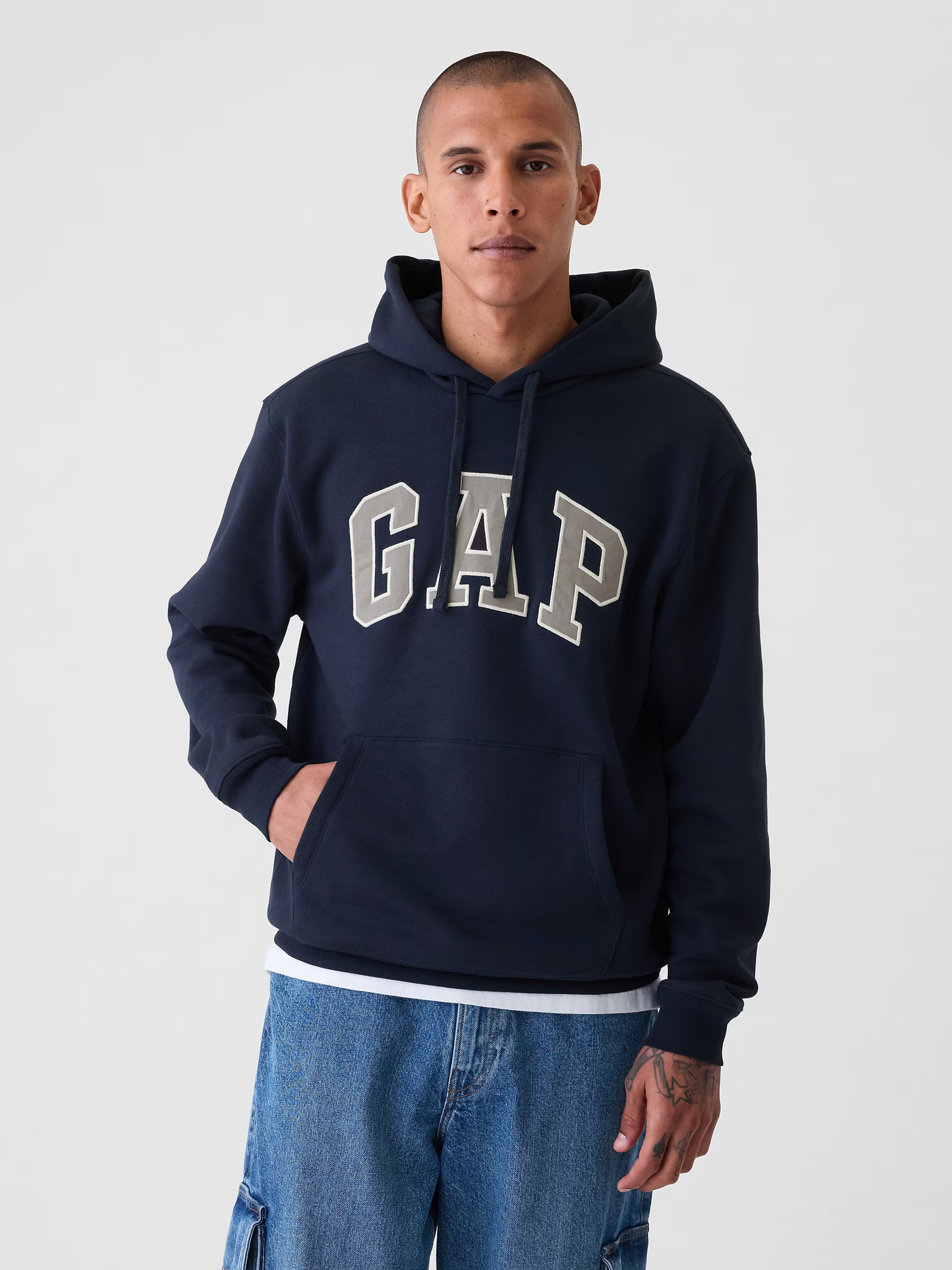 Худі унісекс Gap Vintagesoft Arch Logo Blue 715036532 L 715036532