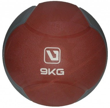 Фітбол MEDICINE BALL темно-вишневий, темно-сірий Уні 9кг-286мм LS3006F-9