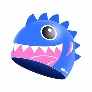 Шапочка для плавання Renvo Sentani JR Синій Рожевий OSFM (1SC300-04) 1SC300-04