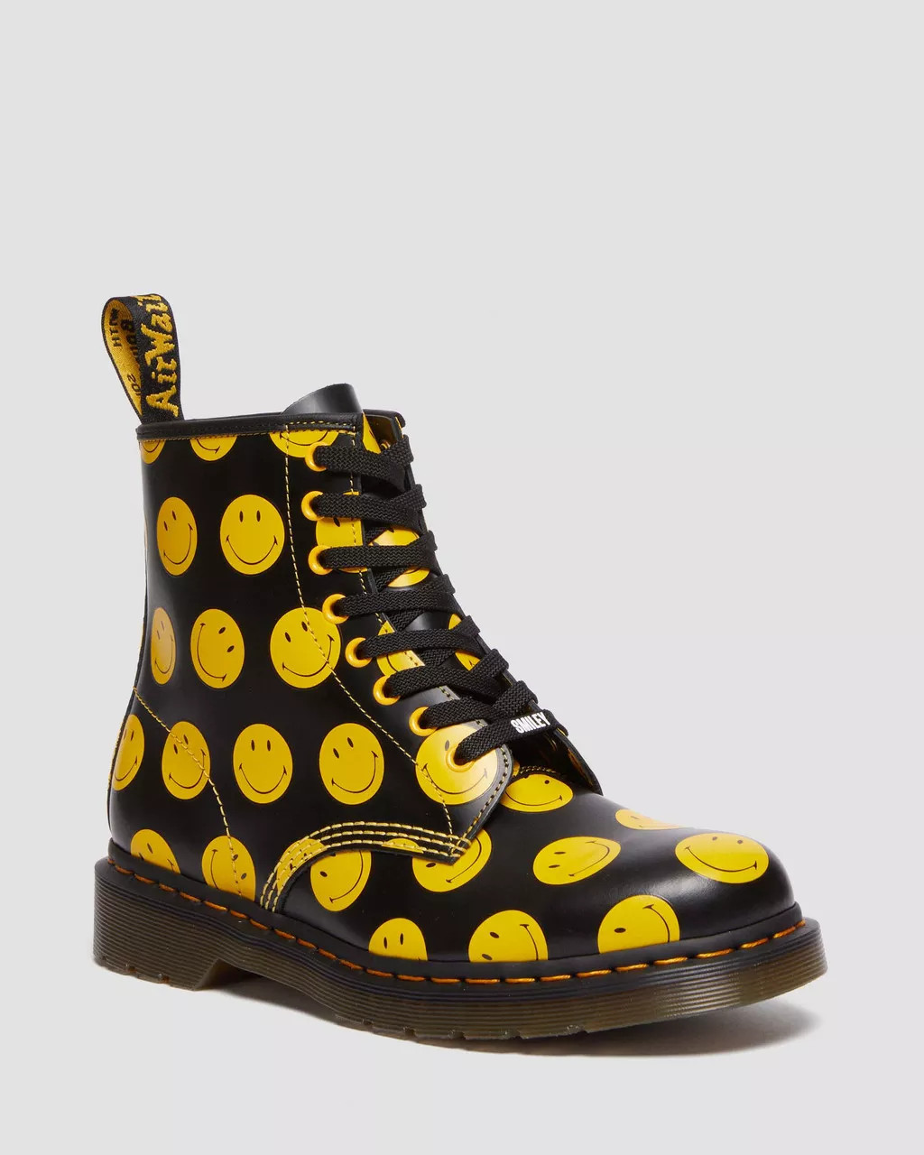 Черевики Dr. Martens 1460 Smiley Black Smooth 31389005