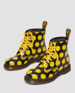 Черевики Dr. Martens 1460 Smiley Black Smooth 31389005