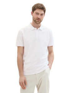 Поло Basic Polo Shirt 1031006ХХ13308 Tom Tailor L Білий 1031006ХХ13308