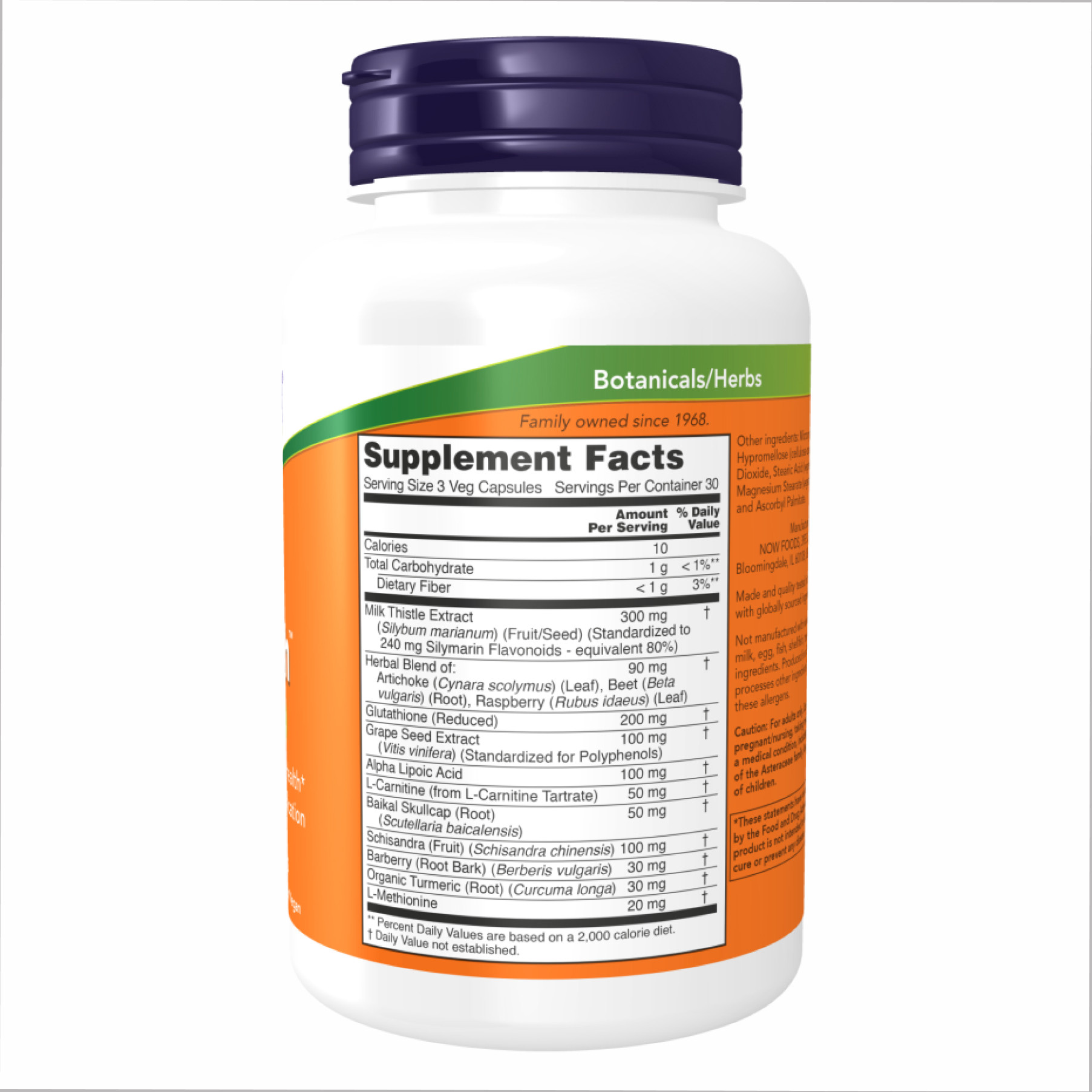 Капсули Liver Refresh - 180 vcaps 2022-10-0687