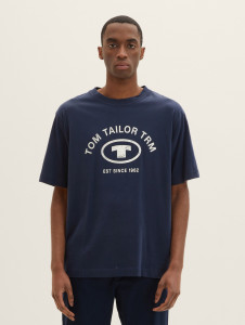 Футболка 1035618-10668 Tom Tailor L Темно-синій 1035618-10668
