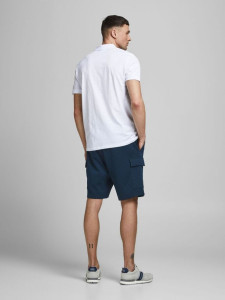 Шорти JJIAIR CARGO SWEAT SHORTS NB 12186752 Navy Blazer Jack&Jones L Темно-синій 12186752NAVYBLAZER