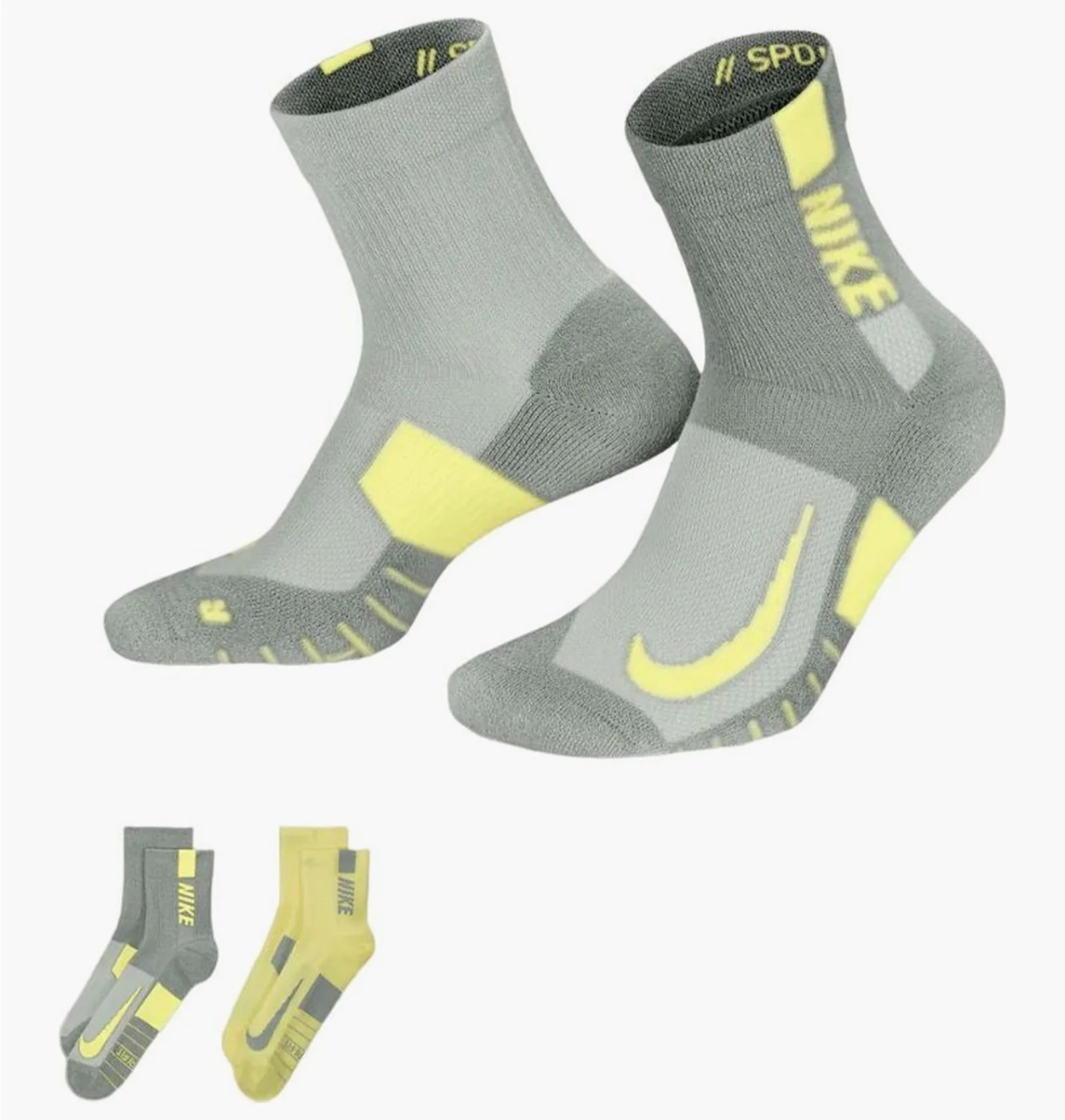 Шкарпетки Nike U NK MLTPLIER ANKLE 2PR - 144 SX7556-938