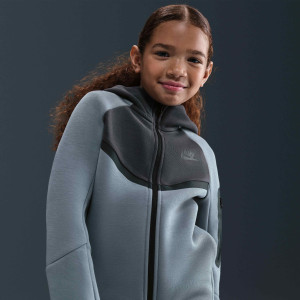 Толстовка kids Nike Sportswear Tech Fleece Grey/Black HV5867-060